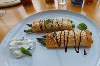 Chaussons aux asperges